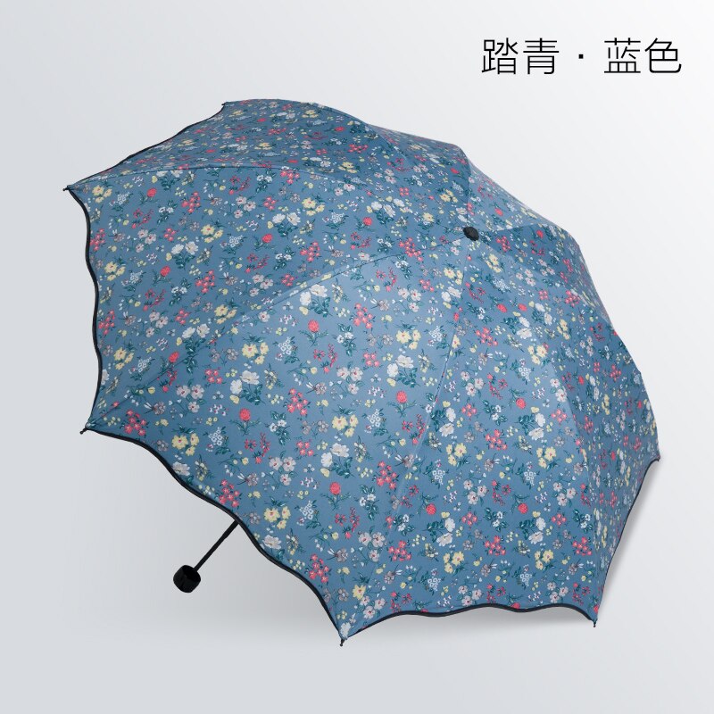 Sun Protection Windproof Portable Umbrella Travel Girls Luxury Cute Parasol Umbrella Rain Women Sombrilla Ambrella BW50YS: style11