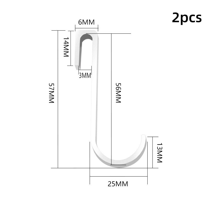 Multi-Purpose Hooks Kitchen Cabinet Door Back Hook Hanging Rack Clothes Coat Hat Towel Hanger Storage Hook Bathroom Accessories: light green