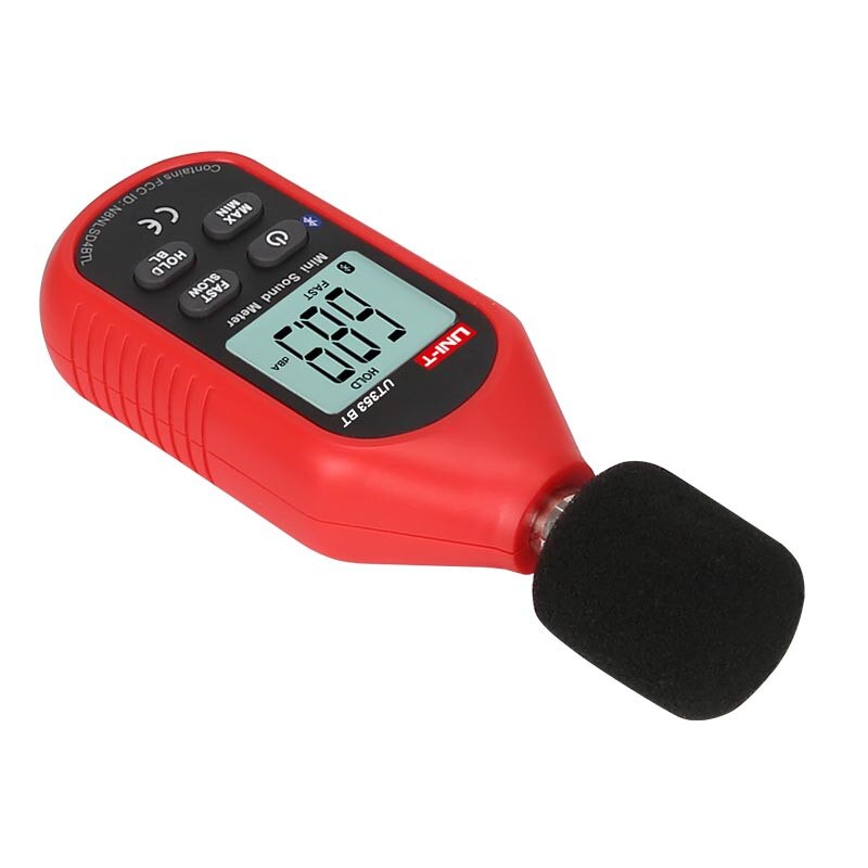 UNI-T UT353BT Mini Sound Meter/Bluetooth Communication; Industrial/Home Sound Meter, LCD Backlight, Low Battery Indication