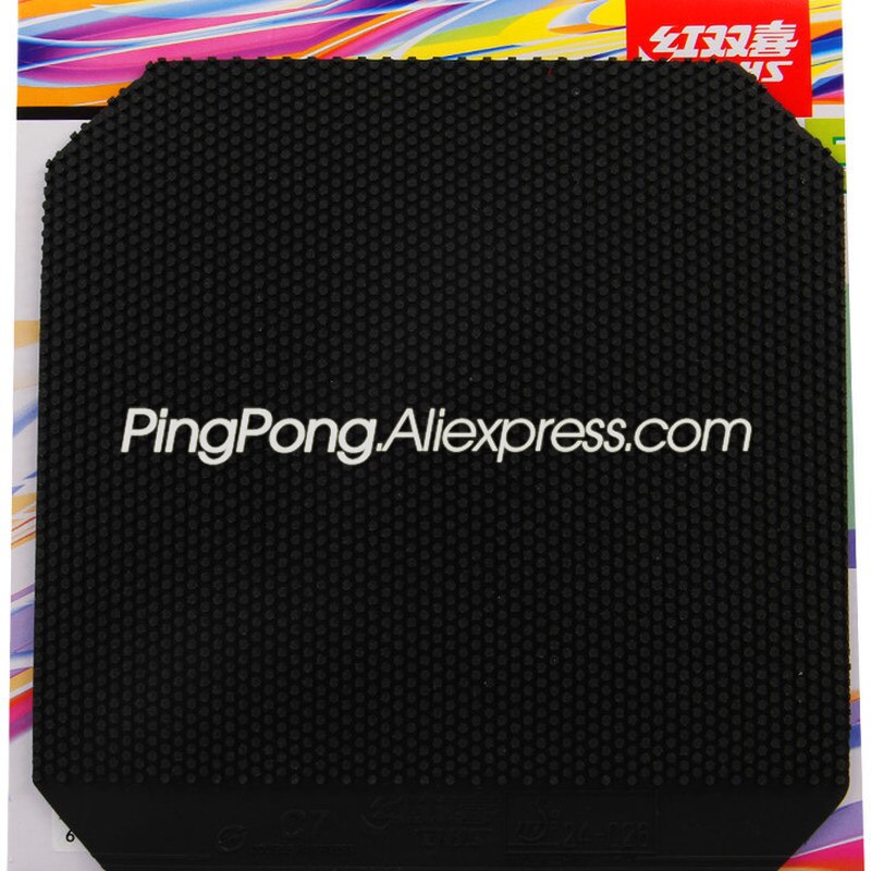 DHS C7 / C-7 Table Tennis Rubber Pips-out Original DHS Ping Pong Topsheet OX / Sponge