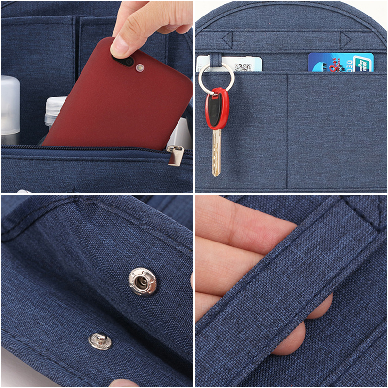 Tragetasche mit Reißverschluss für Handtasche, Innentasche, Organizer, Einsatz, großes FassungsvermöGen