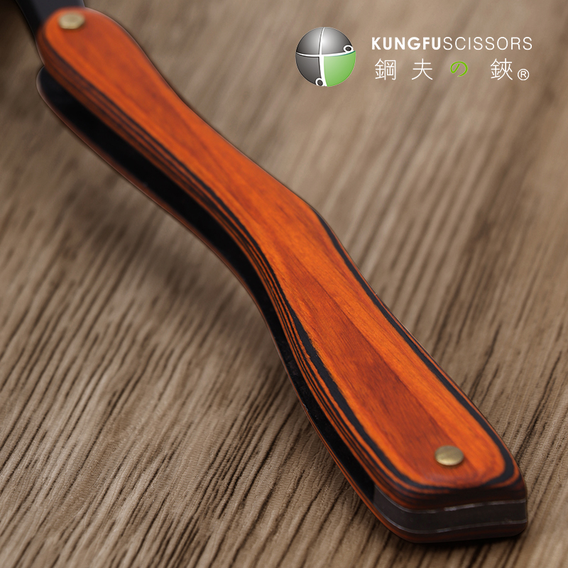 Professionele Kapper Scheermes Opvouwbaar Handmatig Scheermes Houten Handvat Baard Rechte Rand Scheermes Voor Man