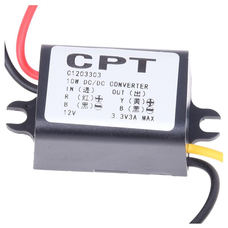 12V à 3.3V DC-DC Buck convertisseur abaisseur Module régulateur de tension d'alimentation