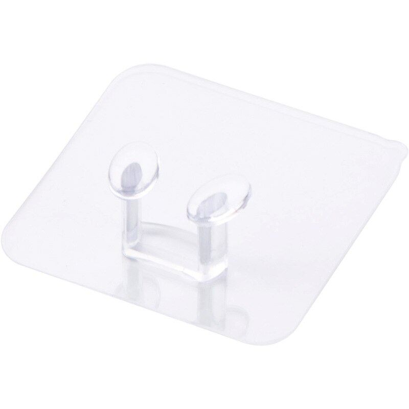 Transparent Hook Wire Rack Power Plug Storage Socket Holder Wall Hook Cable Winder Office Home