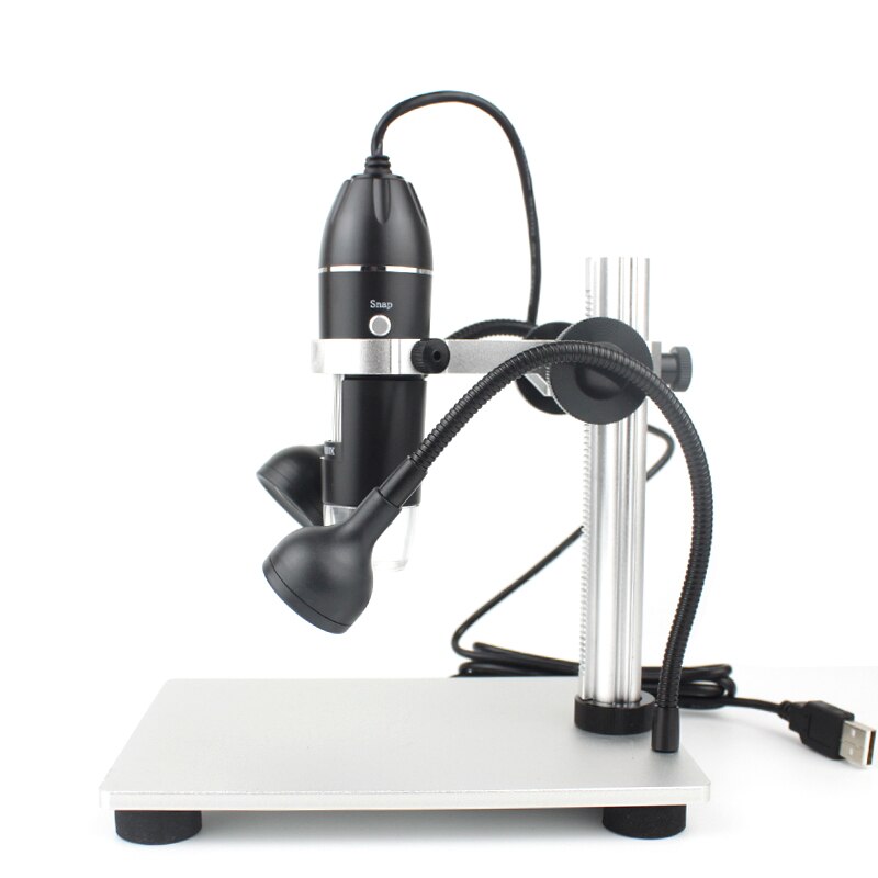 1600X 1000X USB Digital Microscope Electron Microscopes Zoom Camera Magnifier with Aluminum Lift Stand for electronic soldering