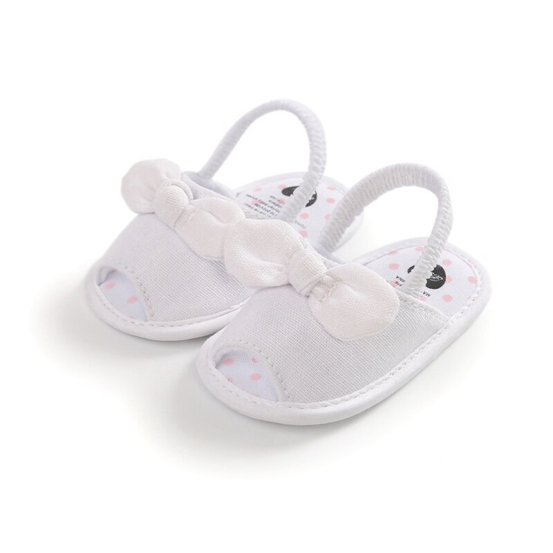 Infantile Del Bambino di estate Delle Ragazze Traspirante Anti-Slittamento Scarpe Butterfly-nodo Del Modello Sandali Del Bambino Con La Suola Morbida Comodo Scarpe Primipassi: W / 1