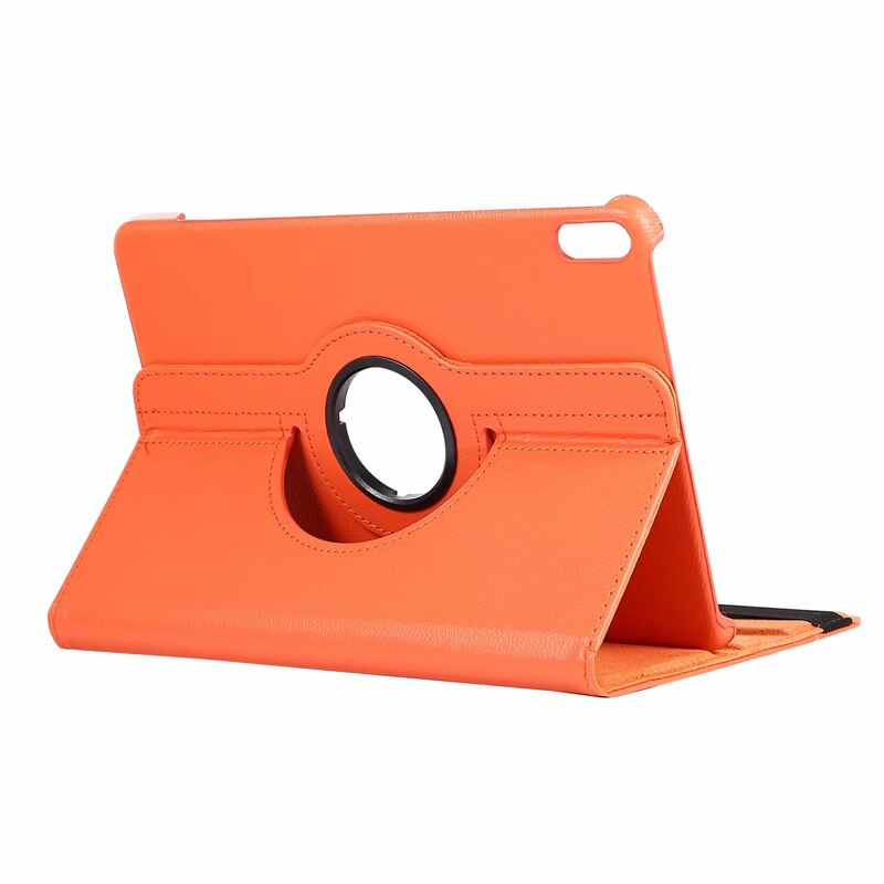 360 Degree Rotating for Huawei MatePad Mate Pad 10.4 Case BAH3-W09 BAH3-AL00 PU Leather Tablet Cover for Huawei Honor V6 Case: Orange / For MatePad 10.4