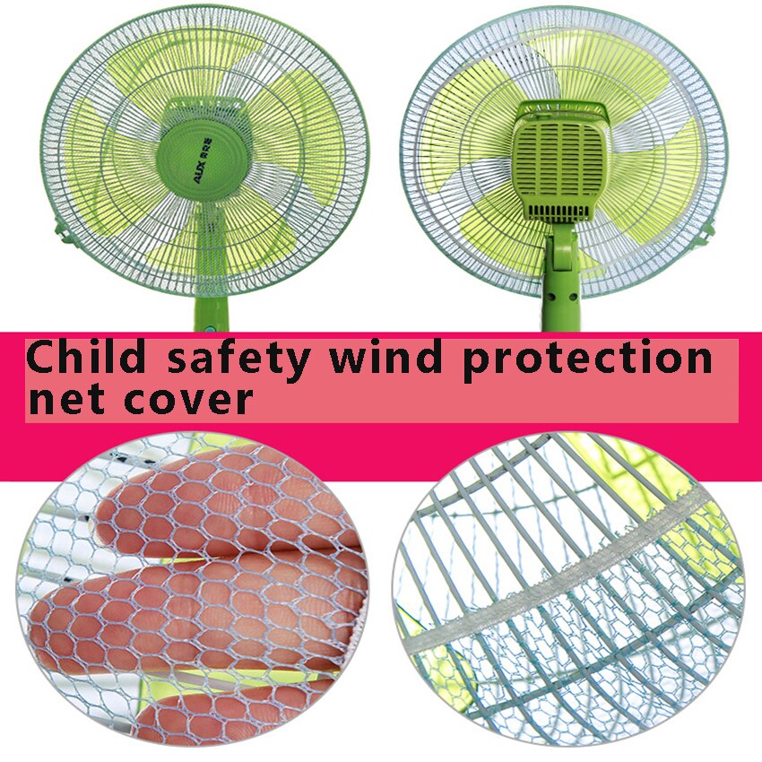 2 Stuks Kind Vinger Guard Mesh Fan Cover Bescherm Baby Veiligheid Fan Stofkap Veiligheid Product