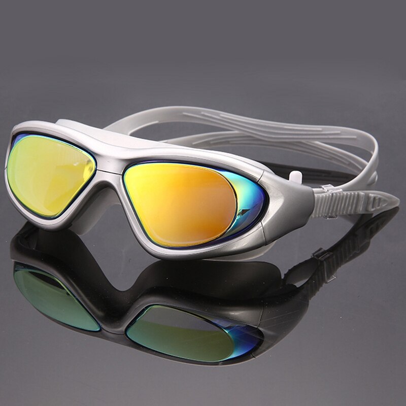 Lunettes de natation Anti-buée pour piscine, étanches, réglables, avec pince à nez