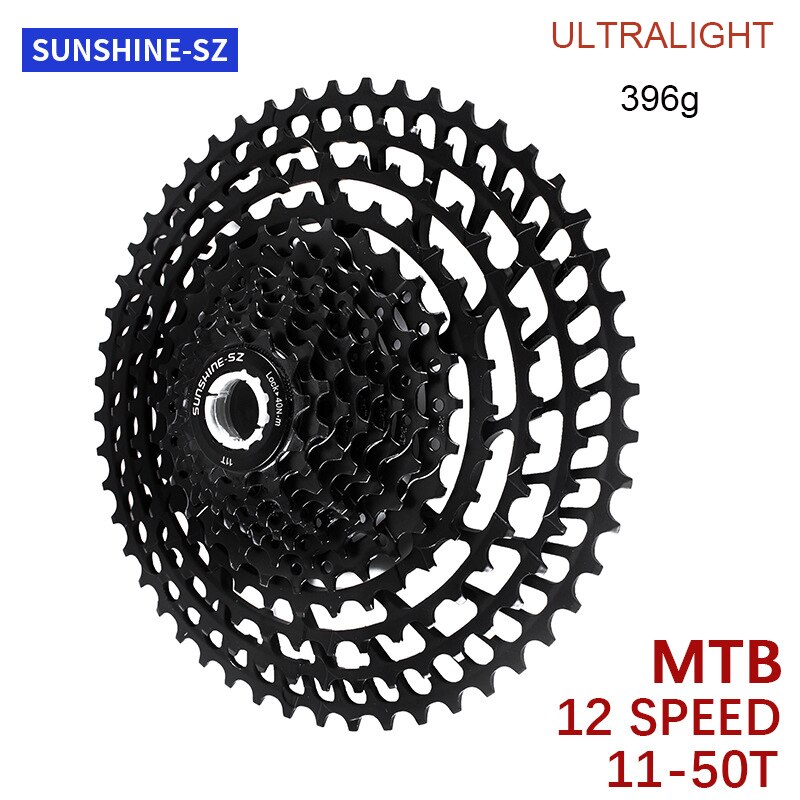 Sunshine 12 Speed Cassette Vrijloop 12V Fiets Vrijloop Mtb Bike Tandwiel Voor Shimano/Sram M6100/M7100/m8100/XTR9000/Sx/Nx/Gx