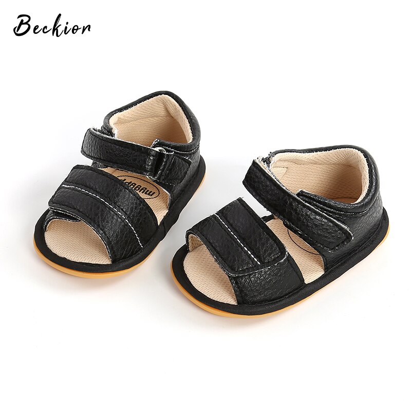 Beckior neonate ragazzi sandalo estate piatto morbido antiscivolo gomma Prewalker primo camminatore presepe scarpe bambino neonato 0-18 mesi