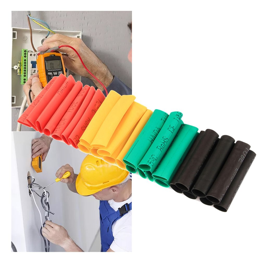 Color Heat Shrinkable Tube Set PE Heat Shrinkable Tube Heat Shrinkable Insulating Sleeve Combination