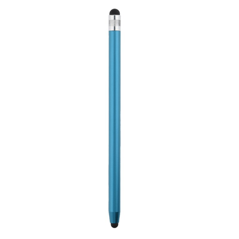 ALLOYSEED Round Dual Tips 5.0+7.0 Capacitive Stylus Pen Touch Screen Pencil for iPad for Apple Tablet Smart Cellphone: Sky Blue