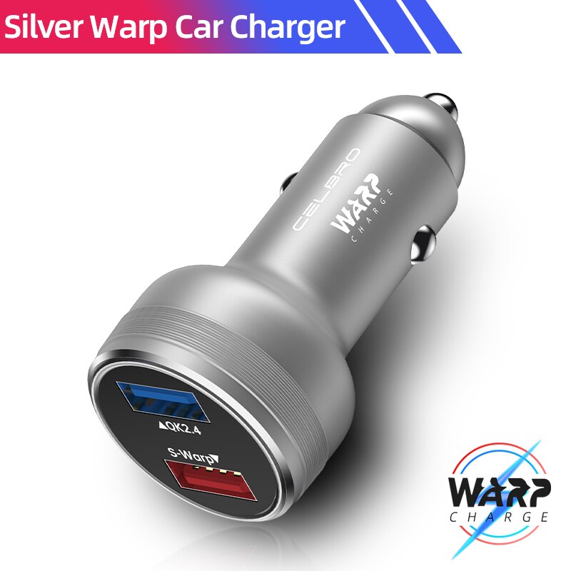 Oneplus-cargador de Metal con doble USB para coche, dispositivo móvil OnePlus 7 Pro 7T 6T 6 5T 5 3T 3 Warp Charge 30 Original One Plus Nord 8 8T Pro 5g: Sl Warp Car Charger