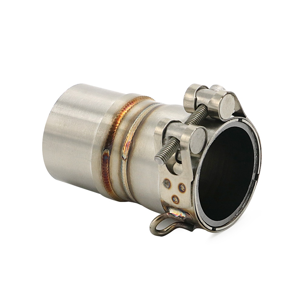 Motorfiets Slip-On 51 Mm Uitlaat Midden Link Pijp Voor Yamaha R6 YZFR6 YZF-R6 2006 2007