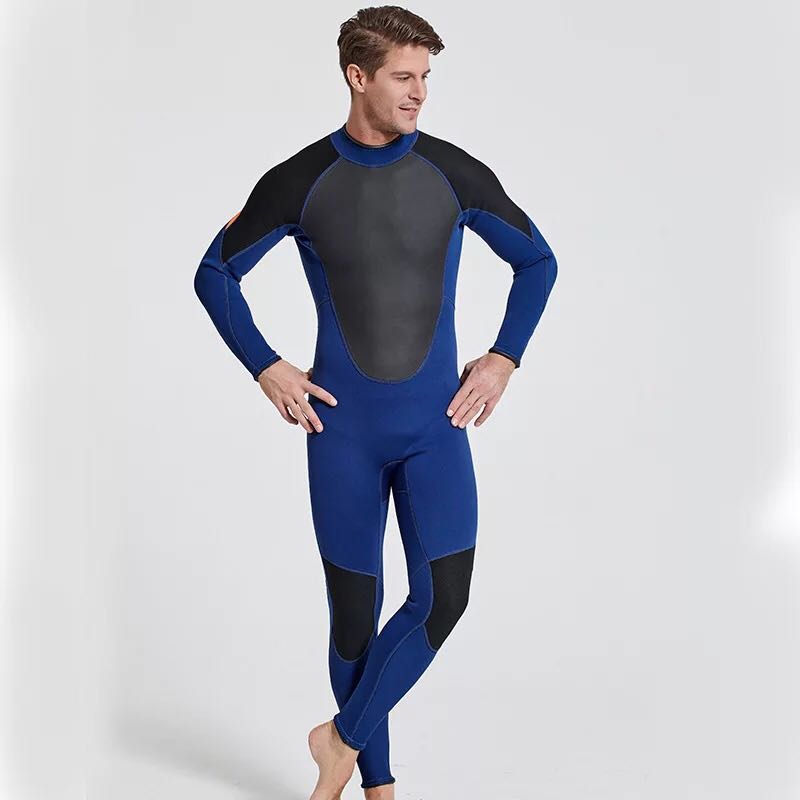Sbart Heren Neopreen Wetsuit Mergulho 3mm Patchwor... Grandado