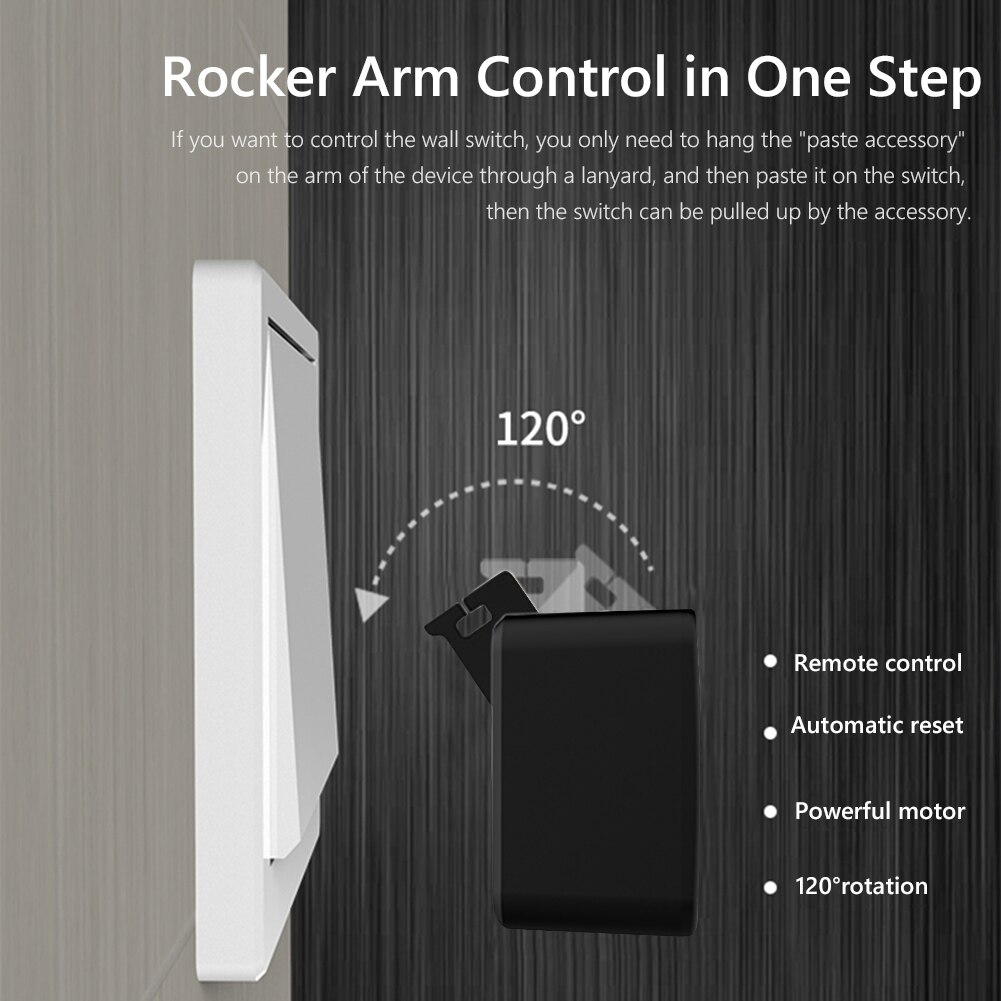 Pulsador de botón inteligente con Bluetooth 5,0, luz con Control remoto para puerta, cortina, aplicación de Control para Bluetooth 5,0