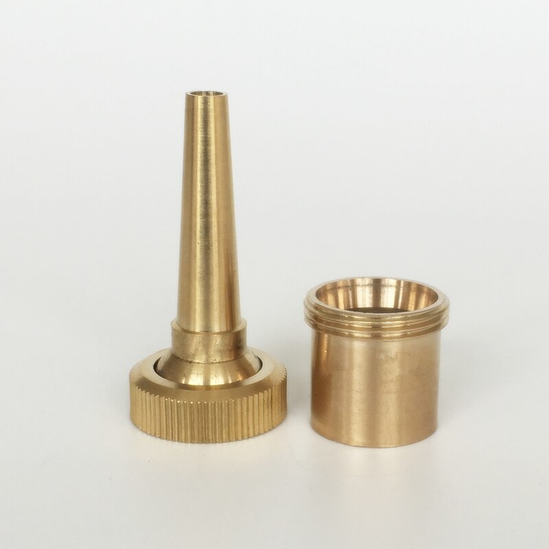 1/2" 3/4" 1" Copper Brass Jet Straight Adjustable Fountain Water Spray Nozzles Fountain Pool Nozzles