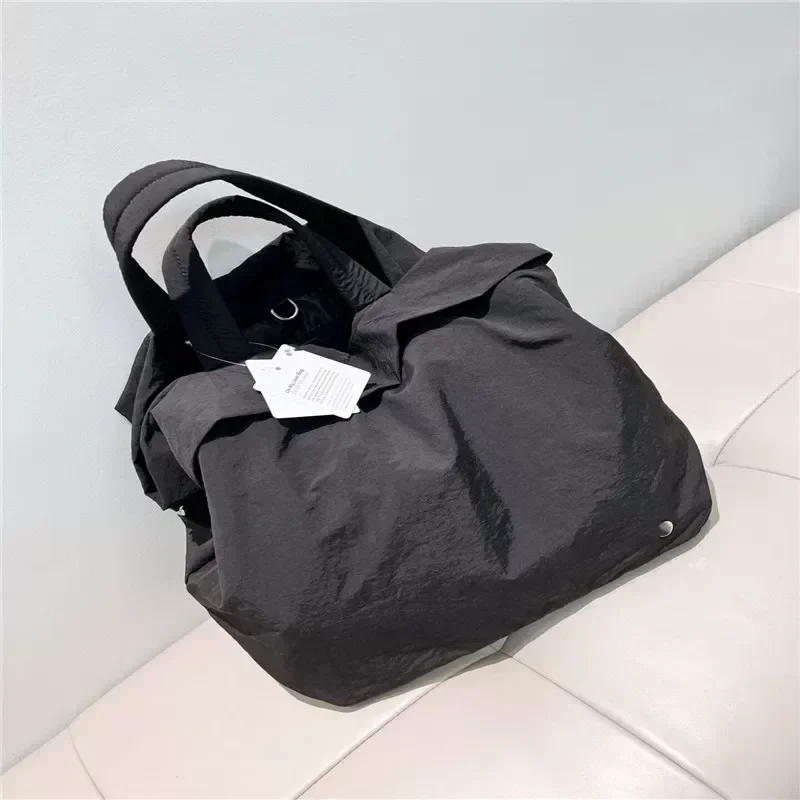 Lemon Women On My Level Bag 1.0 Outdoor Sports Leisure Waterproof Fitness Yoga Bag Sports Single Shoulder Biagonal Cross bag: black