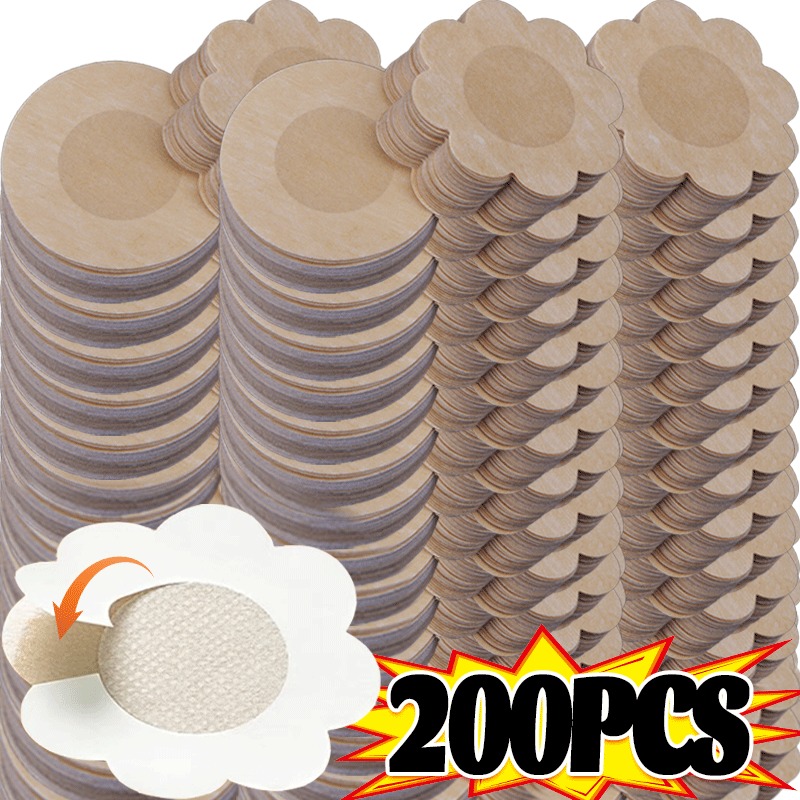 10–200 Stück Aufkleber für Brustwarzenaufkleber für Brust, BH-Aufkleber, Boob-Klebepads, Brustwarzenpads, Strumpfhosen, Brustwarzenabdeckung NYP01