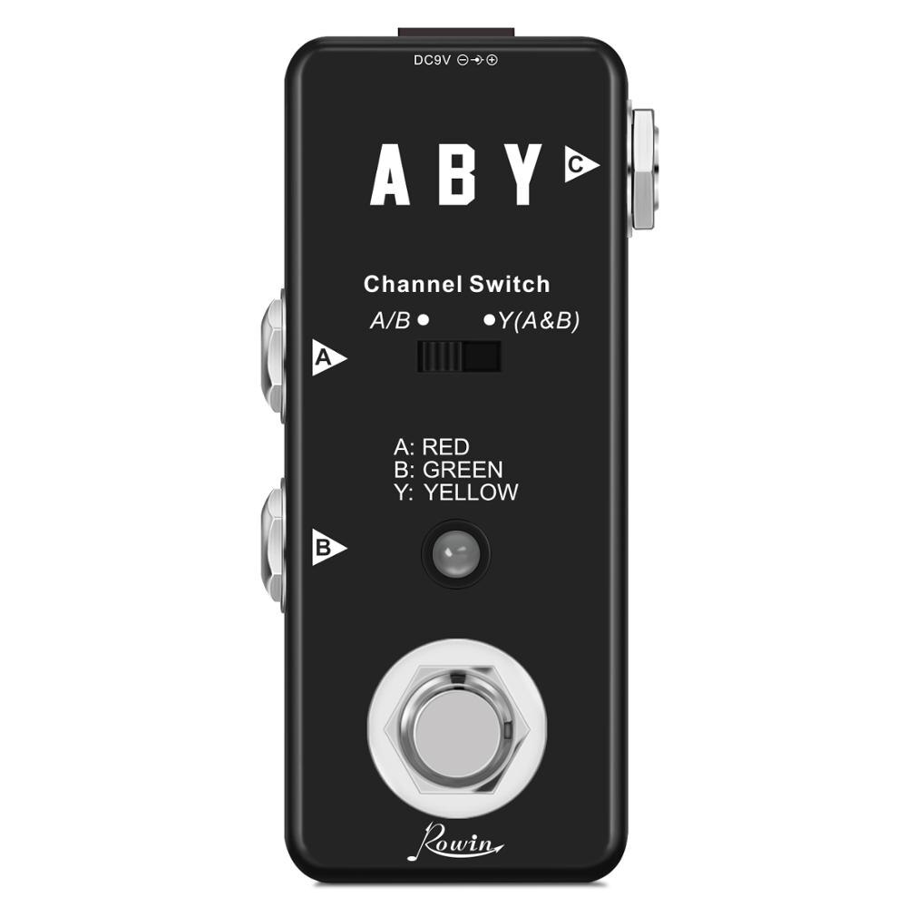 Rowin LEF-330 Vintage ABY Line Guitar Effect Pedal