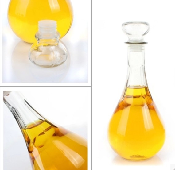 1PC Glass Wine Bottle Wine Decanter Red Wine Container Whiskey Liquor Carafe Water Jug Alcohol Decanter Levo Bar Tool JR 1093