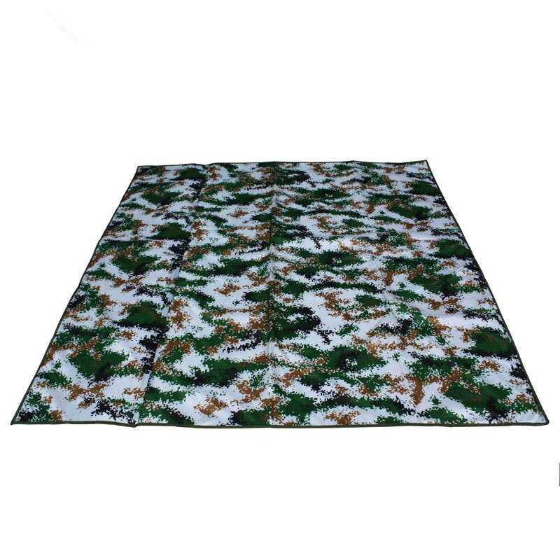 Keenso outdoor draagbaar tentzeil nylonweefsel lichte regenbeschermingsmat RainTent Tarp Shelter (3 x 2 9 m)-Waterdicht Militair Dekzeil