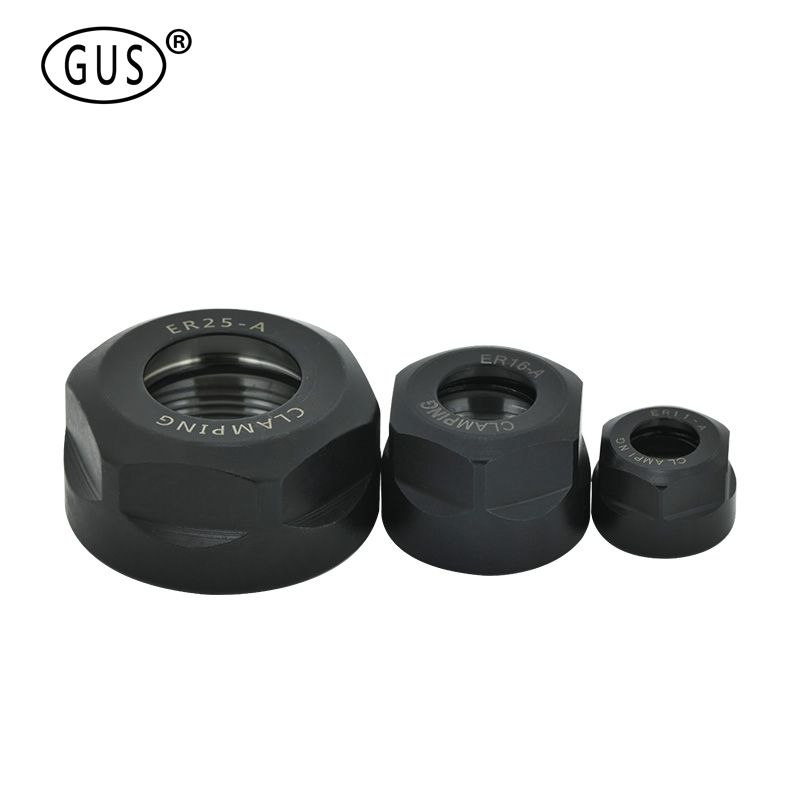 Écrou de serrage ER MS ER8 ER11 ER16 ER20 ER25 ER32 ER40 A M UM Type ER pour tour CNC, porte-mèche de fraise, 1 pièce