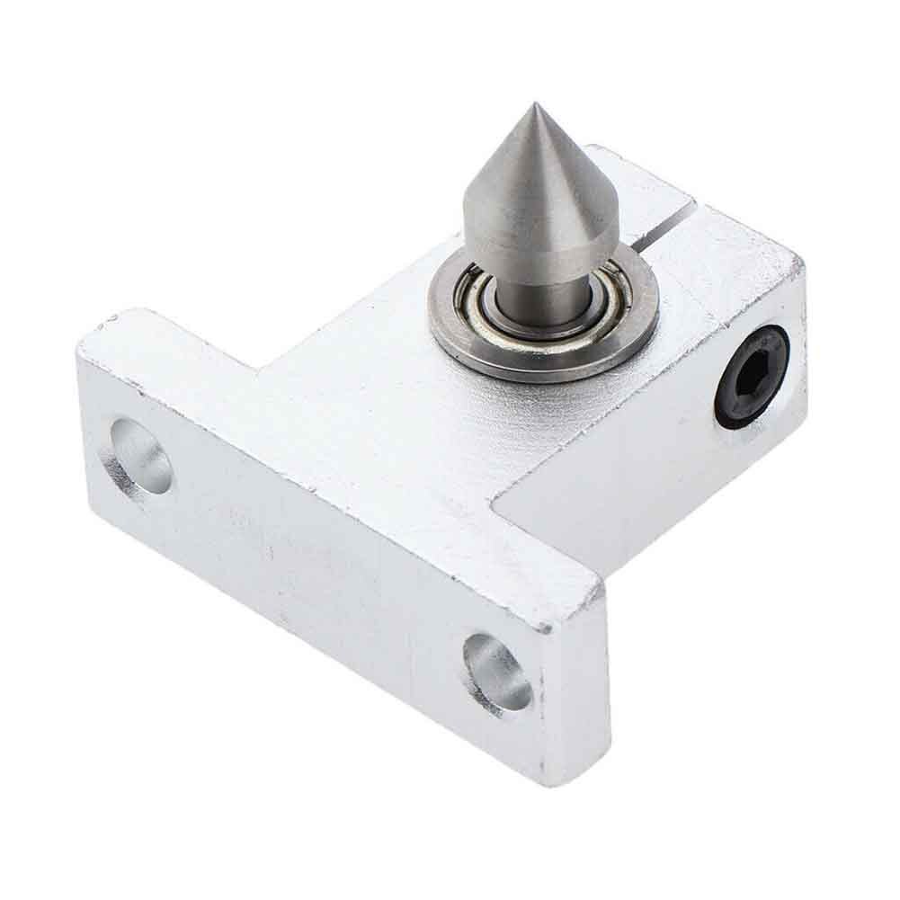 High Speed Bearing CNC Lathe Tailstock Woodworking Center Rotary Power Tool Accurate DIY Alloy With Thimble Drill