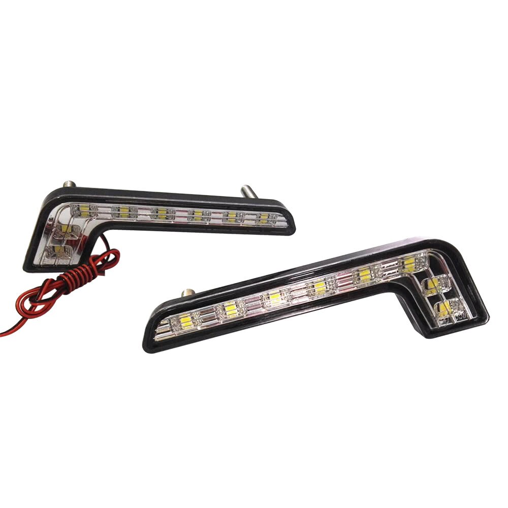 2 Pack Dag Running Light Waterdicht Dag Rijden DRL Licht Voor Alle Weersomstandigheden Dagrijverlichting Kit Motorfiets DRL LED