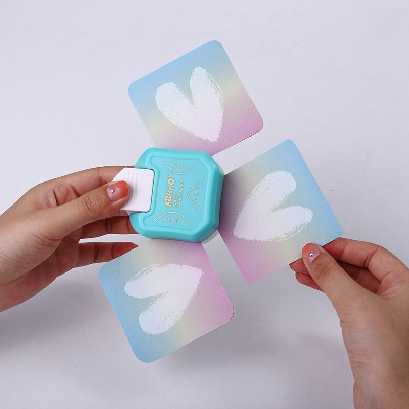 KW-TRIO 4mm 7mm 10mm Corner Rounder Border Punch Corner Punch Scrapbooking for DIY Handmade Crafts