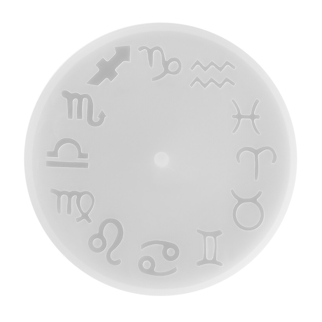 Silicone Mold Clock Resin Epoxy Mold For DIY Horoscope Roman Numerals Zodiac Clock Molds Home Decoration Jewelry Making Tools: 05