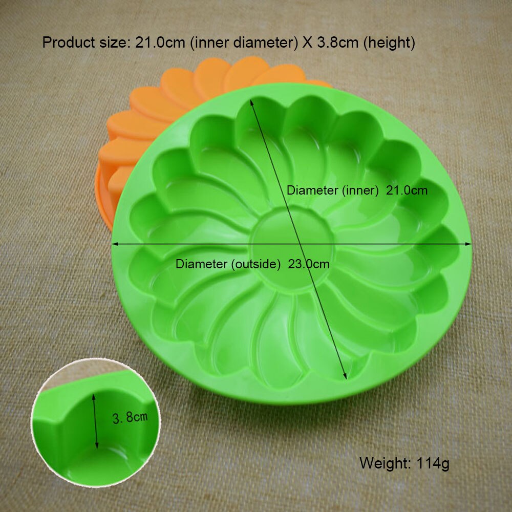 DIY Silikon Backform Sonnenblume bilden 3D Kuchen bilden Fondant Pfanne Muffin Cupcake Küche Backen Gebäck Werkzeuge