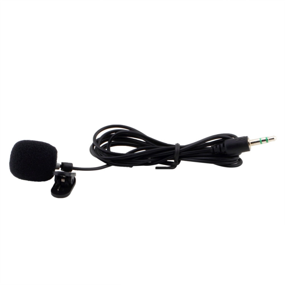 Fffas Mini 30Hz ~ 15000Hz 3.5 Mm M Tie Revers Lavalier Clip On Microfoon Voor Lezingen Onderwijs Conferentie microfoon