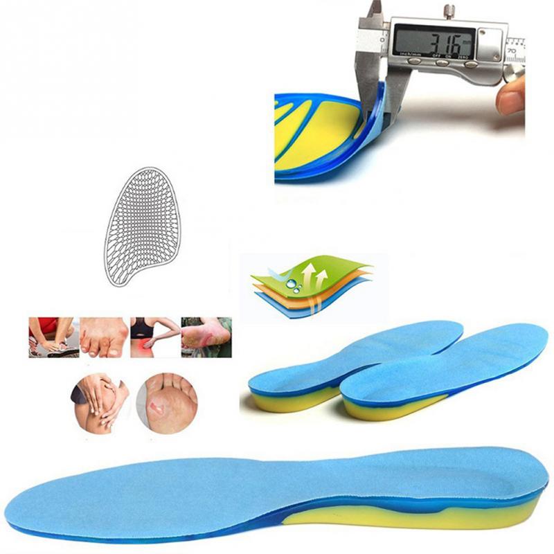 Silicon Gel Inlegzolen Voetverzorging voor Plantaire Fasciitis Hielspoor Running Sport Inlegzolen Schokabsorptie Pads arch orthopedische binnenzool