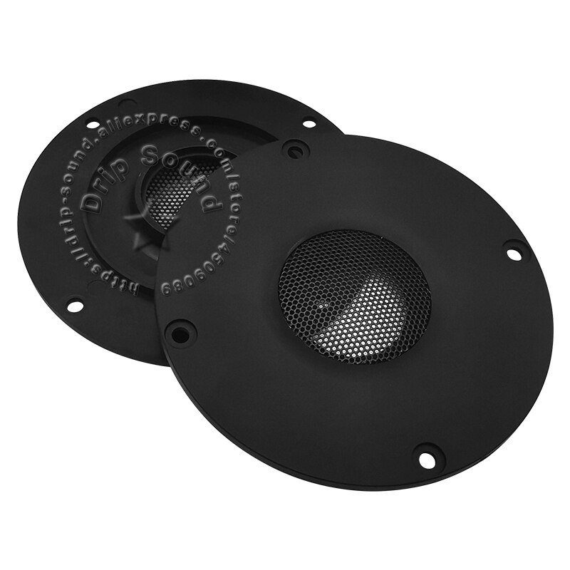 4" Inch Speaker Tweeter Cover Panel Decorative Circle Speaker Fixed Plate OD104mm 30mm Hole