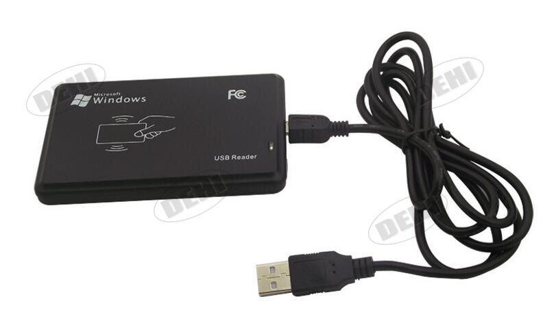 125 KHz Rfid-lezer EM4100 TK4100 USB Proximity ID EM RFID Kaartlezer geen Drive voor Toegangscontrole