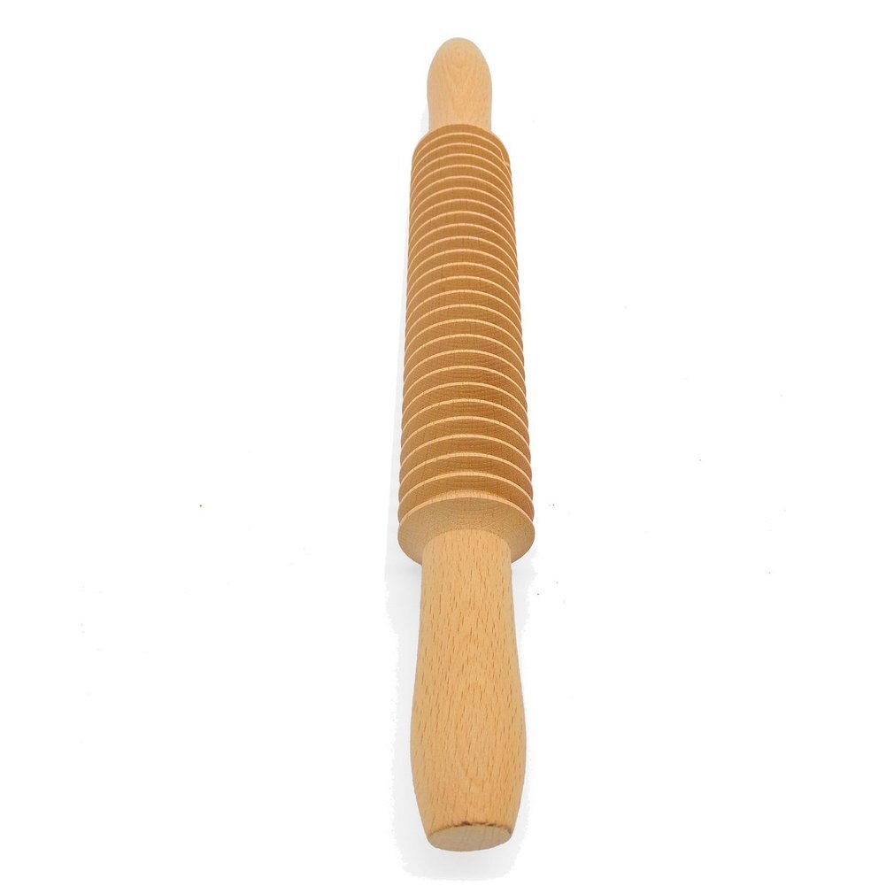 Noodle Rolling Pin Noodle Cutter Thread Rolling Pin Pasta Stick Noodle Cutter Beech Pattern Noodle Stick