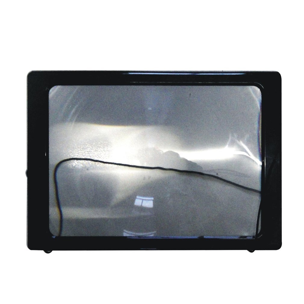 A4 Full Page Large 3X Table Hands Free Desk Foldable Magnifying Glass Magnifier for Reading Sewing Knitting Reading Glass