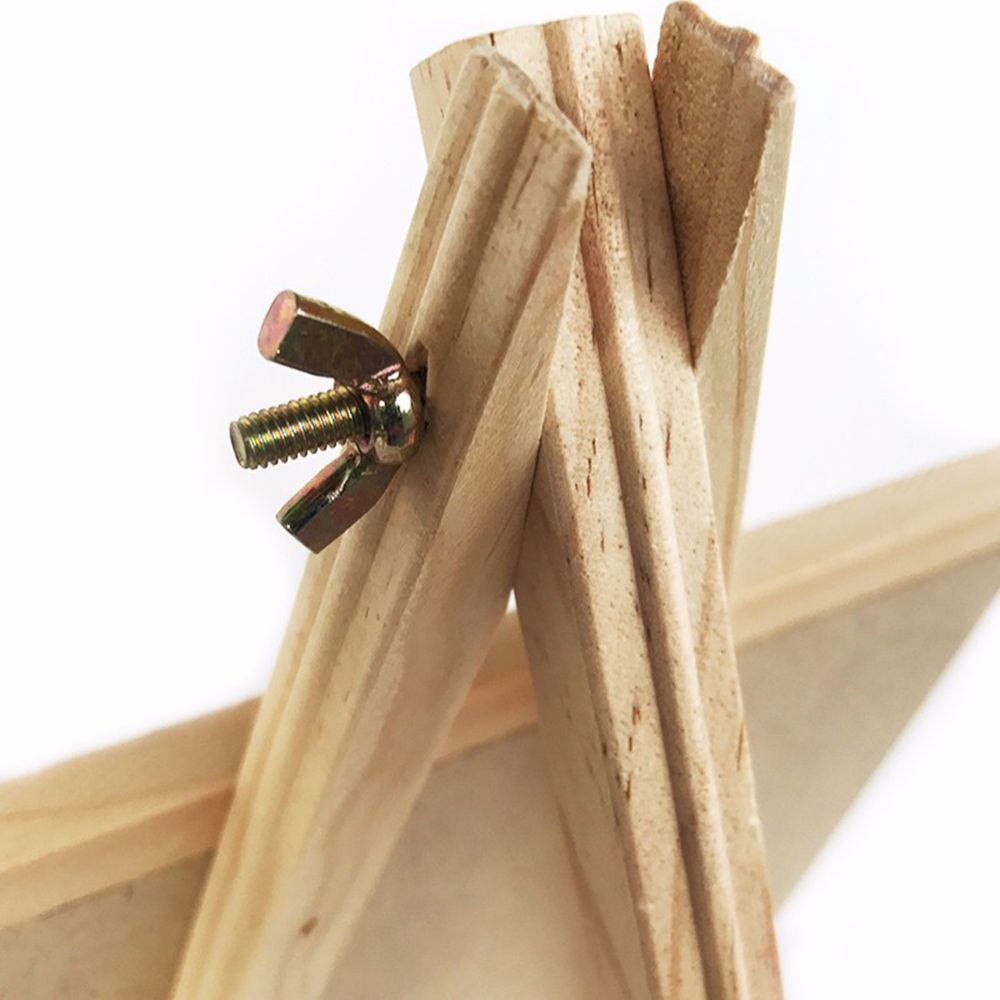 Tekenen Memo Schrijven Opvouwbaar Zwart Bureaublad Bericht Houten borden Grenenhouten schildersezel Schoolbord Krijtbord