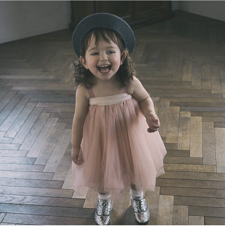 Abito da principessa in Tulle per bambina estiva per bambini Cute Baby Toddler Kids Tutu spagnolo Dress Girl Birthday Wedding Party Dresses 1-5T
