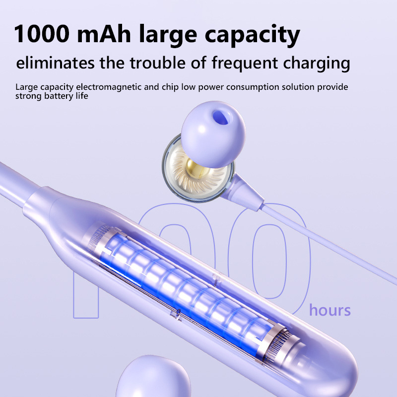 Xiaomi 5.4 LED Display Stereo Wireless Earphones Gaming Headphones Sports Waterproof Hanging Neck Headphones Headset