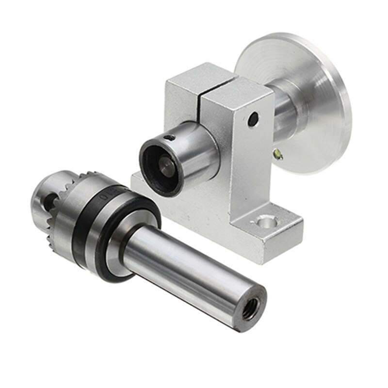Live Draaibank Centrum Hoofd Met Chuck Diy Accessoires Voor Mini Draaibank Machine Revolving Centre Houtbewerking Tool
