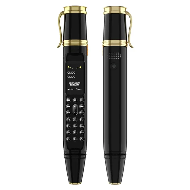 Neue BM111 praktisch Stift 1800 mAh 2G GSM Dual SIM Kamera Fan Bluetooth Dialer Radio Recorder Magie Stimme praktisch: Rosa