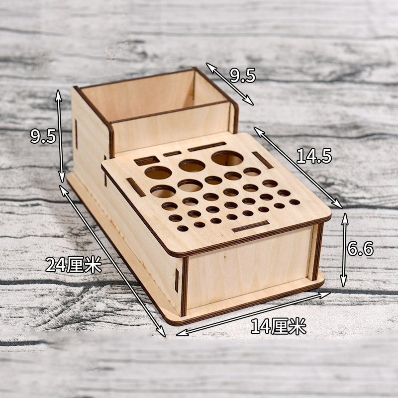 Lederen Staming Set Lederen Craft Carving Gereedschap Voor Leer Afdrukken Snijmes/Hamer/Lederen Draaibare Mes/Tool opbergdoos