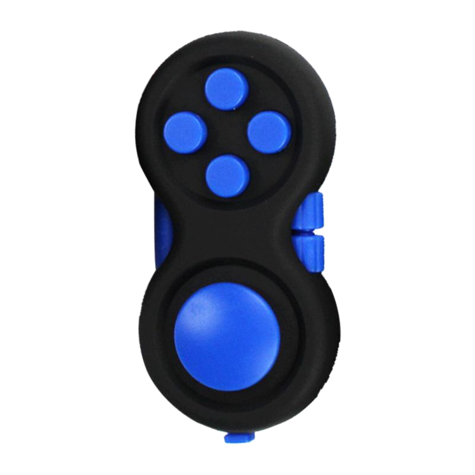 Mini Portable Fidget Pad Anxiety Stress Relief Hand Toy for All Ages All in one: Blue