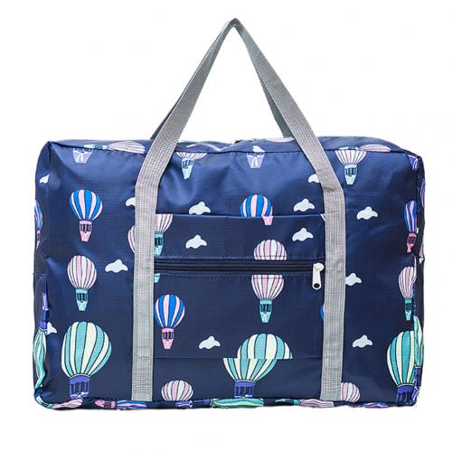 Bolsa de viagem portátil com zíper bolsa de armazenamento de bagagem de fitness esporte: HotAirBalloon