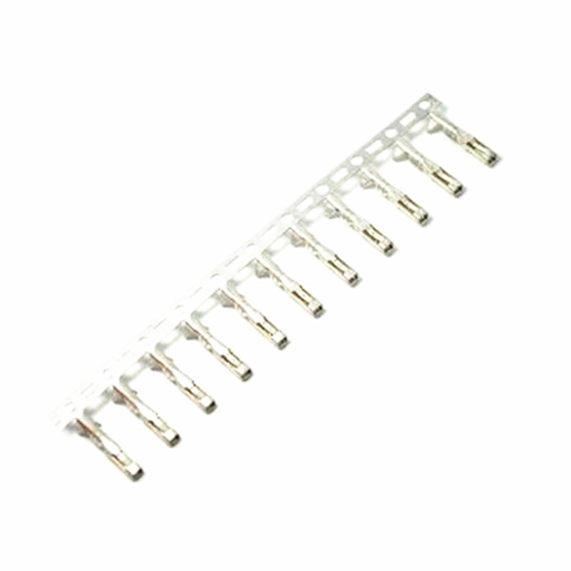 100 PCS 2.54mm Female Dupont Jumper Wire Terminal Connector Pins Crimp Copper