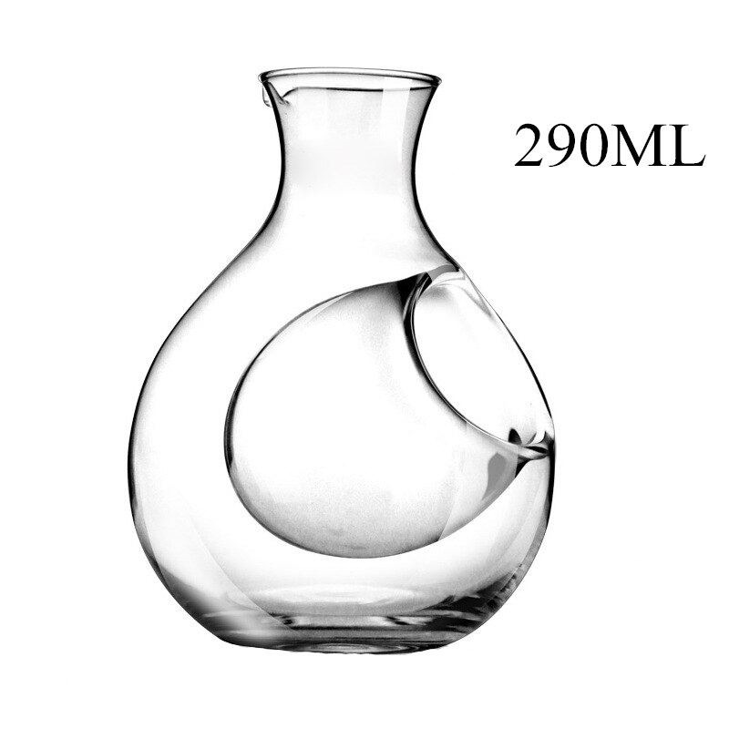 Creatieve Japanse Glas Wijn Set Hamster Nest Sake Set Decanter Crystal Wijn Warmer Glas Helder Wijn Pot Whisky Fles Bar