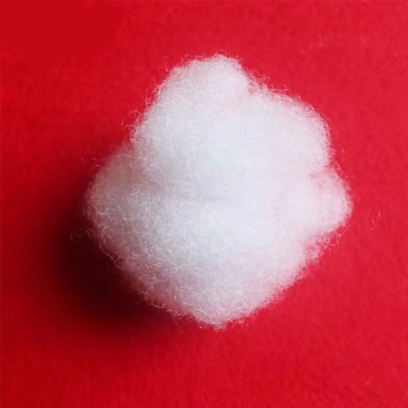 White PP fluffy springback cotton non-woven doll purse filling material DIY manual material accessories